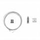 Lts Licht und Leuchten 652155 LTS LK-Z 070.104.03 Light channel 70 wire rope suspension 3m