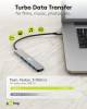 Goobay Slim 4-Port USB-Hub, USB-C™ auf USB-A, 5 Gbit/s, g
