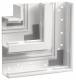 HAGER BR652105D9016 TEH Flat angle made of basic 68x210mm top part 2x80mm in traffic white