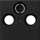 GIRA 0869005 Abd. Koaxial-Antennensteckd System 55 sw