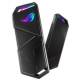 ASUS 90DD02H0-M09000 Gehäuse USB ROG Strix Arion M.2 SSD Speichergehäuse mit Aura, 
