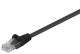 Goobay 68651 CAT 5e patch cable, U/UTP, black - CCA copper mixture