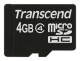 Flash Secure Digital Card (microSD) 4GB - Transcend DC4