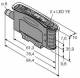 Turck D10INFPQ opto sensor, light guide sensor 3062386