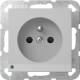 GIRA 4489015 Steckdose Erdstift LED-Leucht