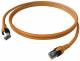 ZVK EasyLan CP1IOCOCO0050 DualBoot Kat.6 Patchkabel Kl.EA geschirmt orange 5,0m