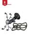 RAM Mounts RAM-B-166-UN8-NGU RAM Universal X-Grip Tablethalterung (17,8 cm ( 7 Zoll )) inkl. Saugfuss-Set