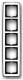 Busch Jaeger 2CKA001754A4330 BJ 1725-80G Rahmen 5-fach solo chrom glanz