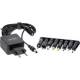 InLine® Universal power supply, 5V / 15W, with 8 exch. plugs, Micro-USB, USB-C