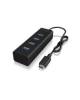 RaidSonic IB-HUB1409-C3 ICY BOX External Hub USB-C 3.0 zu 4x USB-A 3.0
