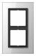 Jung LSP982GLWW Frame 2-fold ,