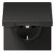 JUNG AL1520KLAN SCHUKO socket m.Klappd.16A 250V LS anthracite paint