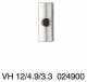 Weidmüller VH 12/4.9/3.3 SAK6N terminal block accessory connecting sleeve 0249000000