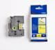 Brother TZes621 Label Tape - Permanent Adhesive - 8.89 mm Width x 8 m Length - Thermal Transfer