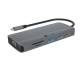 Dockingstation IcyBox PD 10 in 1 1xHDMI 1xVGA USB-C