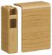 Hager SL200556D2 Endstück für SL 20x55mm Dekor Buche