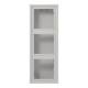 JUNG LS583ALG LS 583 A LG AP-Kappe 3fach Serie LS lichtgrau