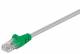 Goobay 68864 CAT 5e crossover patch cable, U/UTP, gray, green - CCA copper mix