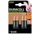 Akku NiMH AAA 1, 2V StayCharged (HR03) 800mAh *Duracell* 4er-Pack