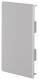 Hager L23537030 end plate BR85131, L2353 7030 gray
