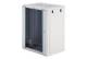 DIGITUS Dynamic 19inch 16U rack wall-mounted network cabinet 785x600x450mm glass door grey unassembled 60kg