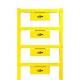 Hager KR02MA Blitz-Markierer for 16 mm terminal blocks - 4 strips à 8 pieces