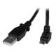 StarTech.com 2m Micro USB Cable - A to Down Angle Micro B - 1 x Type A Male USB