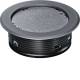 Hager LAR02KB7011 Leitungsauslass mit Blinddeckel für Bodenbelag >32 mm, eisengrau