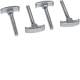 Hager hook head screw HK7M8S M8x70 mm Cu10 (4 pcs)