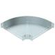 OBO Bettermann 6036812 RB 90 160 FS Bogen 90° für Kabelrinne horizontal