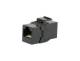 Equip 125580 Keystone-Koppler ungeschirmt Cat6A 2xRJ45 8 Stck schwarz