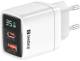 SANDBERG 2in1 Charger 1xUSB-C 1xUSB 35W