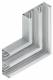 Niedax DAV 220-78 N GK vertical corner 90° 2zg sym.220x80mm aluminum natural anodi.