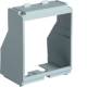 Hager LVZMG instrument holder long NH1-3 LVZMG H=120 mm for instruments 96x96 mm