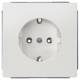 Siemens 5UB1828 SIEM DELTA style SCHUKO-Steckdos rot Abdeckplatte 