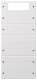 GIRA 219527 rocker set 5-fold Plus System 55 pure white matt