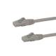 Startech.com N6PATC1MGR Cat6 patch cable with snagless RJ45 connectors 1m gray 