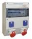 Walther-Werke 6820207X7 Walther Wasserd.Kunstst.Kombi 40A RCD-A 4MCB 2CEE Abg.2Schuko Klemms