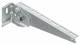 Niedax KTVW200F KTVW 200 F Wall bracket verstellb, adjustment range + 25 ° / -60 ° hot-dip galvanized