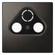 Merten MEG4123-6052 central plate antenna sockets mocha metallic