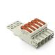 WAGO 832-1205/335-000 1-conductor pin header lever strain relief plate 16 mm²