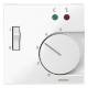 Merten 534919 System M 534 919 Central plate for floor thermostat insert