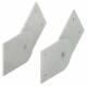 Niedax ULGV150 GRP joint connector ,, pressed vertically