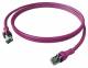 ZVK EasyLan CPP1OVAVAV0020 DualBoot Push Patchkabel Kat.6A geschirmt violett 2,0m