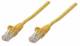 INTELLINET Patchkabel RJ45 U/UTP Cat5e 0.5m Hebelschutz gelb