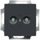 Busch Jaeger 2CKA002495A0084 BJ 2095UC-81 potential-balancing, data connector technology anthracite