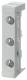Siemens NEOZED-Reitersockel 5SG6207 SR60 3-polig D03 63A 400V B=36 mm
