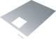 Hager BKA600800Q06 Cover punched 200x200 mm steel for BKF/BKW 600x800 mm