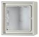 Jung ES2581A-L Aufputz-Kappe 1fach mit Rahmen LS Edelstahl