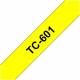Brother TC-601 Schriftbandkassette 12mm gelb/schwarz